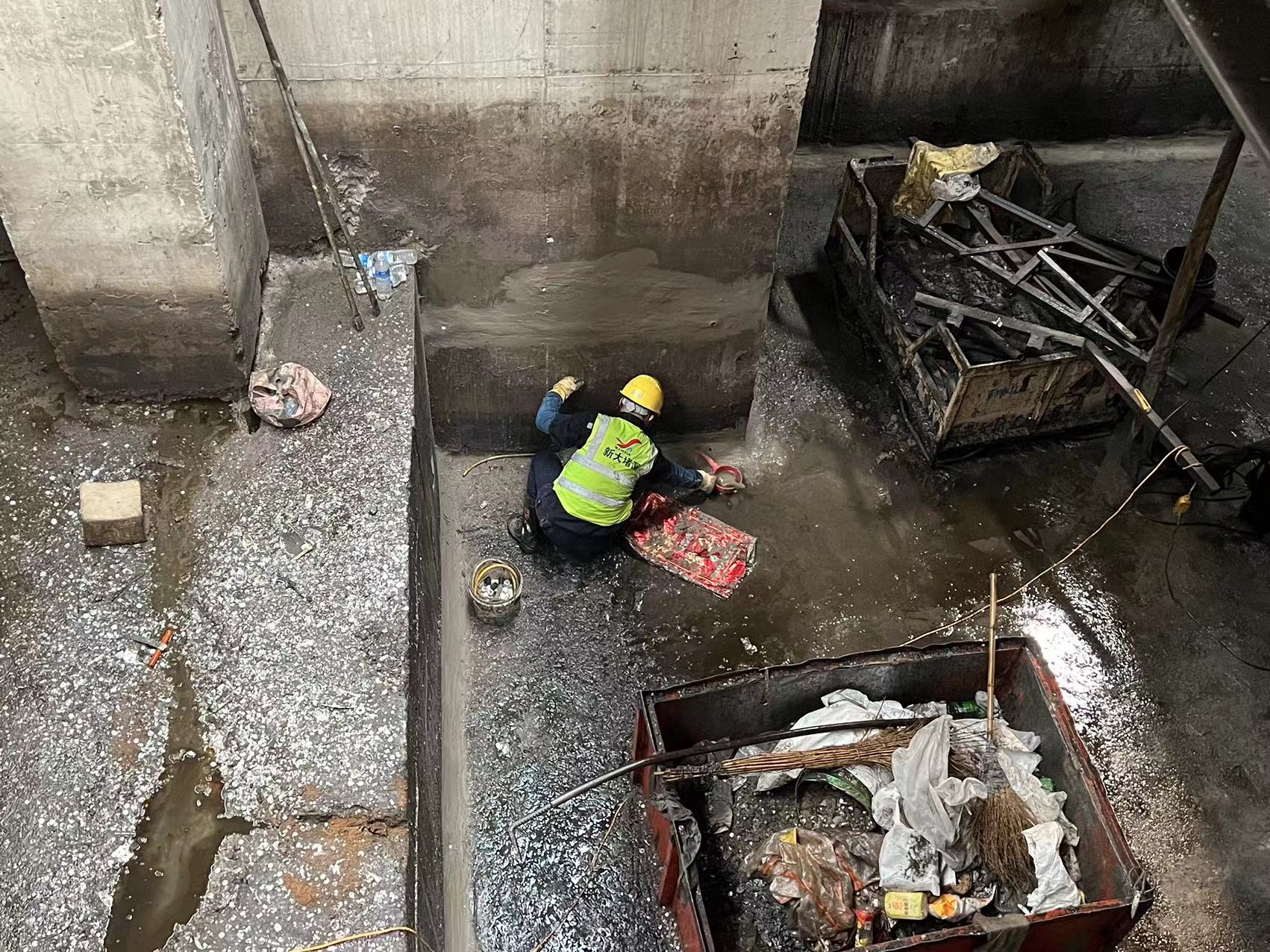 石家庄裕华区基坑渗漏水堵漏